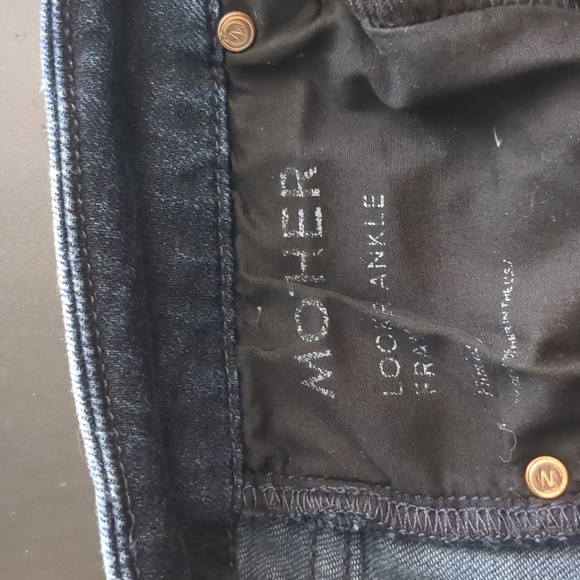 Mother Jeans Women's Size 27 Looker Ankle Fray - Picture 13 of 13